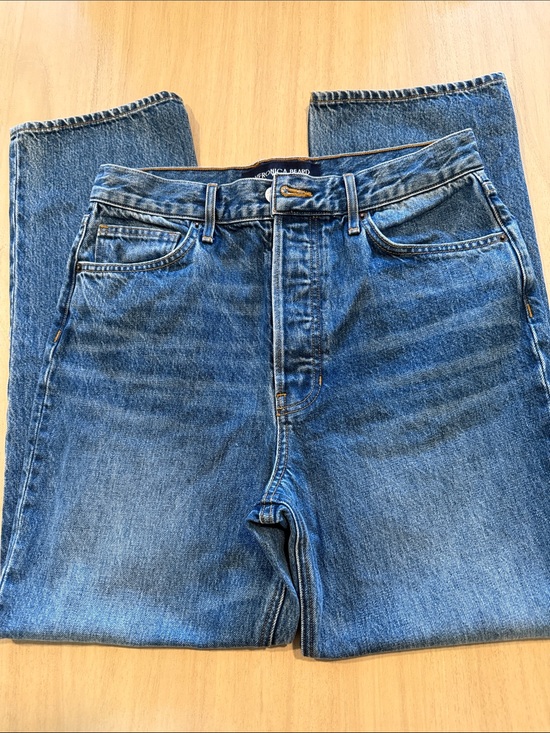 Veronica Beard Denim - Veronica Beard Daniela Straight Leg Ankle Jeans High Rise Size 28